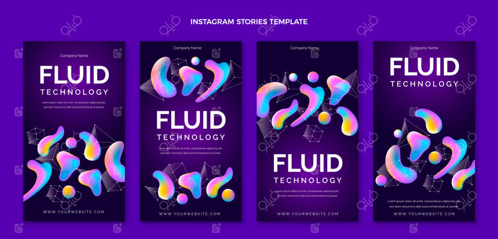 داستان‌های اینستاگرام با طراحی انتزاعی و فناوری پیشرفته