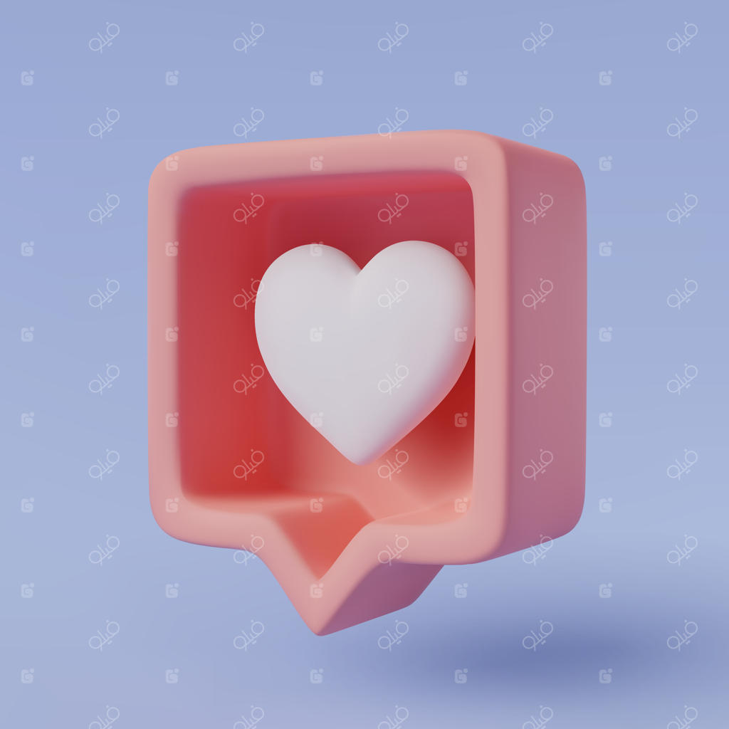 تصویر وکتور نماد اعلان شبکه‌های اجتماعی، طراحی سه‌بعدی، وکتور EPS10.