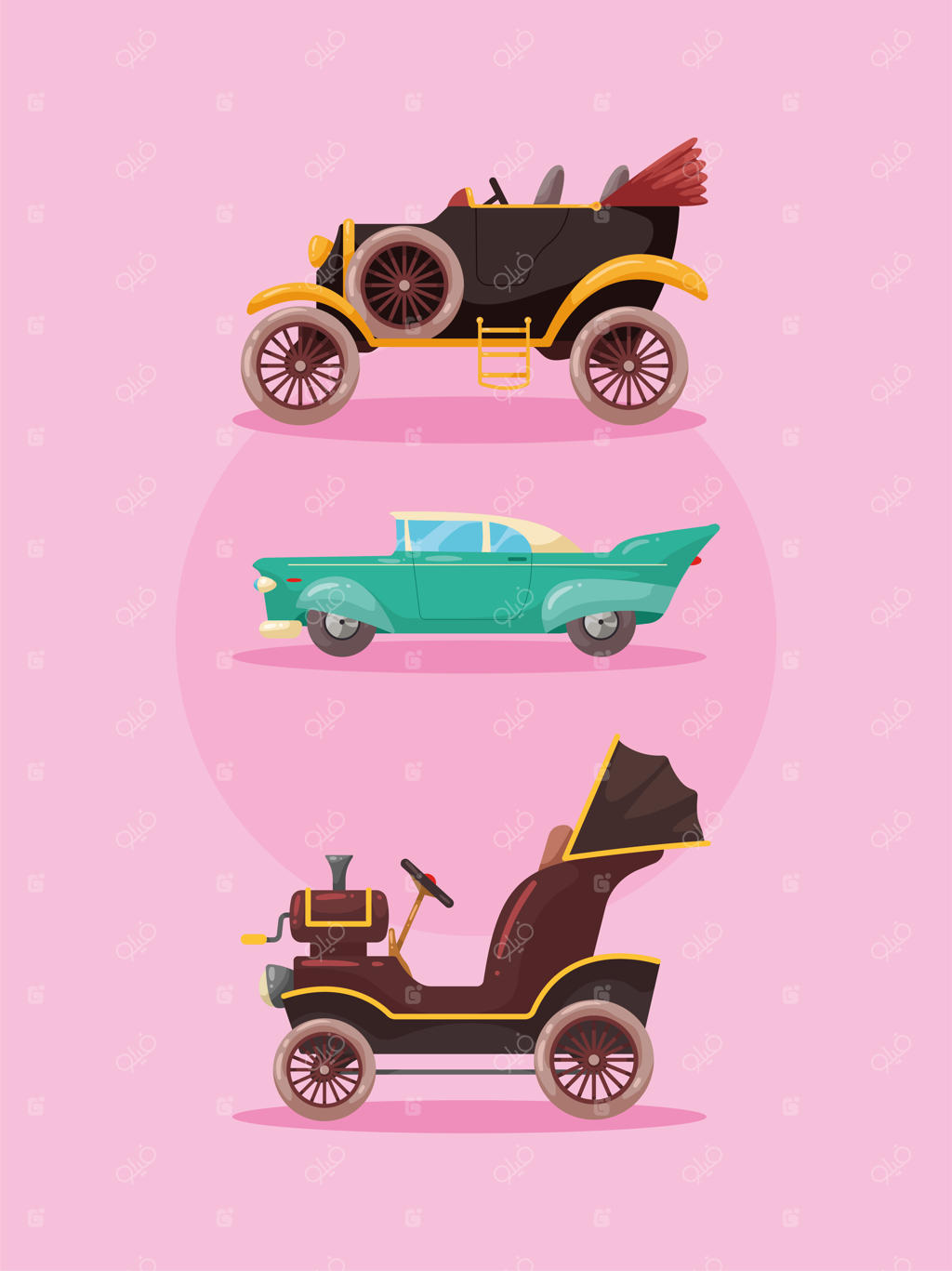 سه نماد حمل و نقل