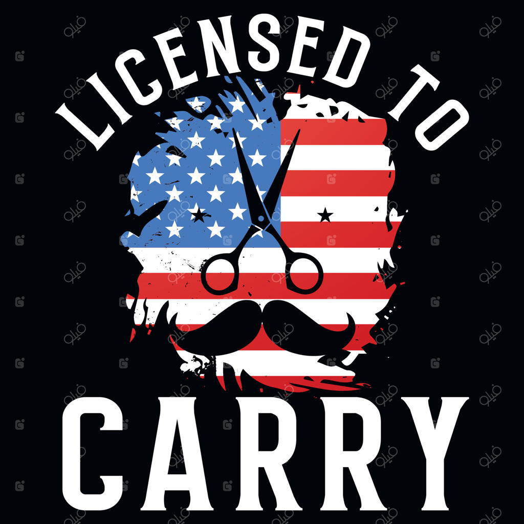 طرح تیشرت آرایشگری