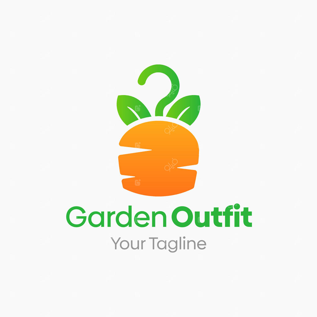 طراحی لوگو برای لباس باغبانی