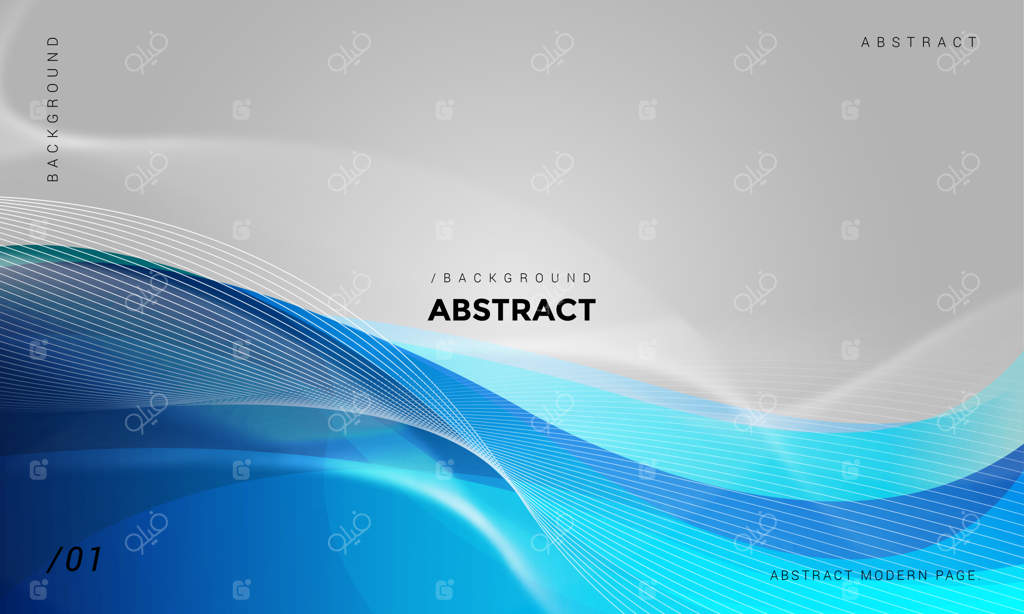 پس‌زمینه فناوری با امواج انتزاعی