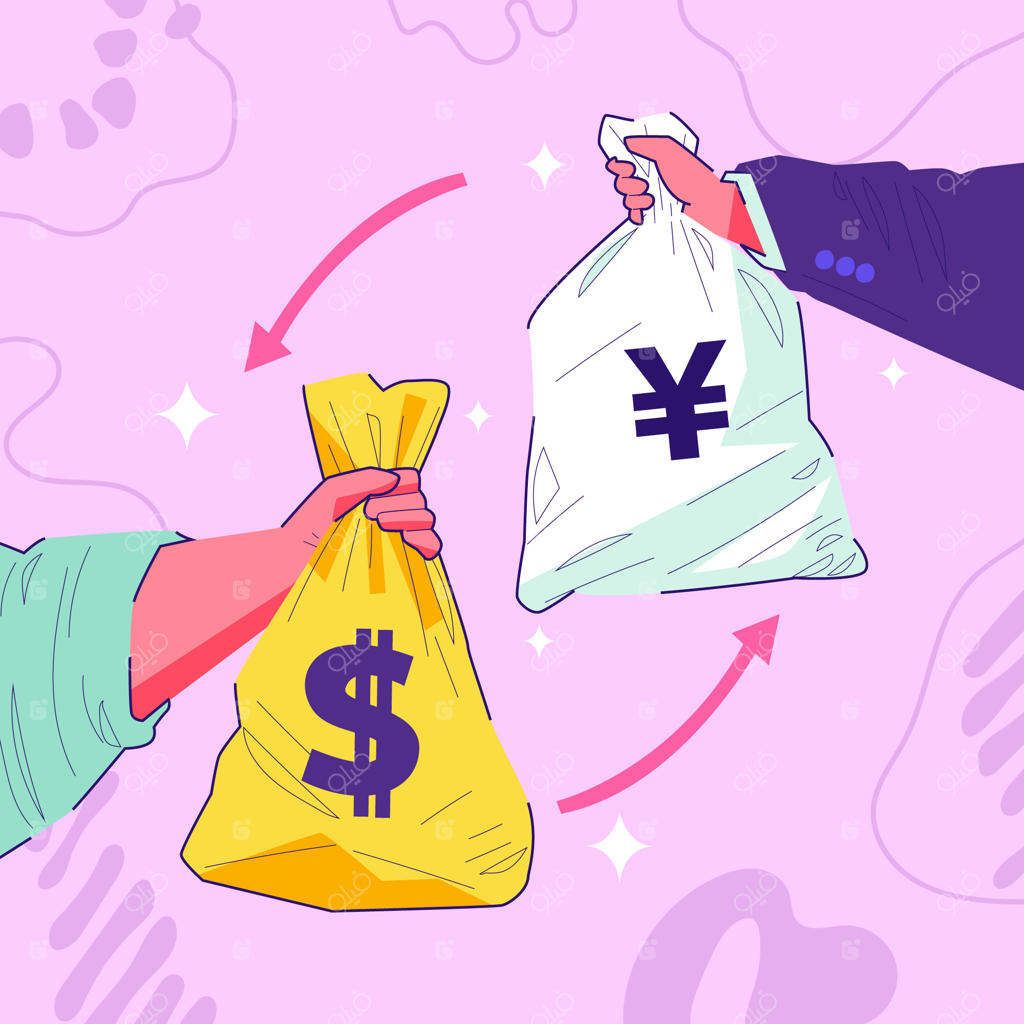 طرح اقتصادی دستی کشیده شده