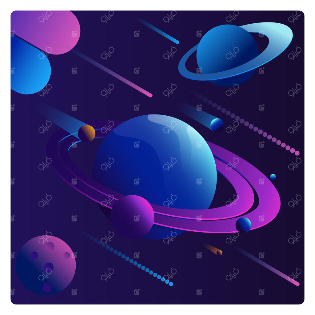 مجموعه سیارات آینده‌نگر با رنگ‌های چشم‌نواز