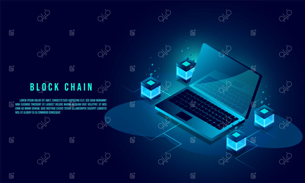 مفهوم پردازش لپ‌تاپ و خدمات ابری: پشتیبان‌گیری فایل و پایگاه داده ایزومتریک وکتور