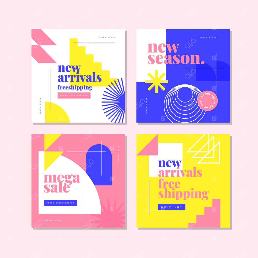 مجموعه پست‌های اینستاگرام برای فروش آپارتمان