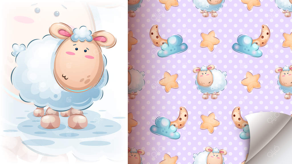 شخصیت کارتونی: گوسفند دوست‌داشتنی