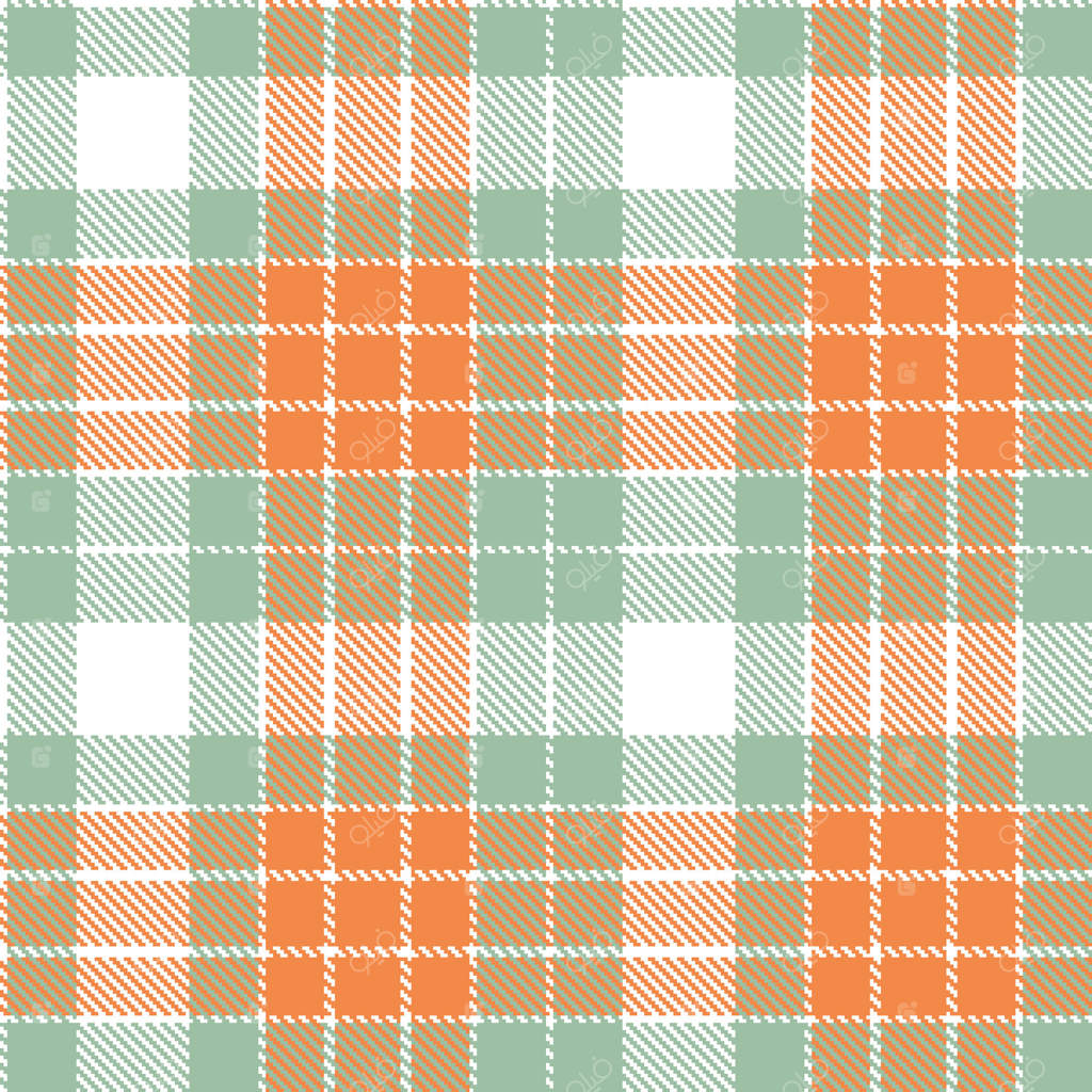 طرح چهارخانه یکپارچه. طراحی پارچه‌ای شطرنجی با رنگ سفید دودی و رایحه نوستالژیک باغ.