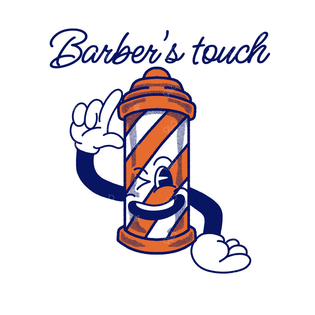 لمس آرایشگر با طراحی کاراکتر جذاب و فانتزی آرایشگر