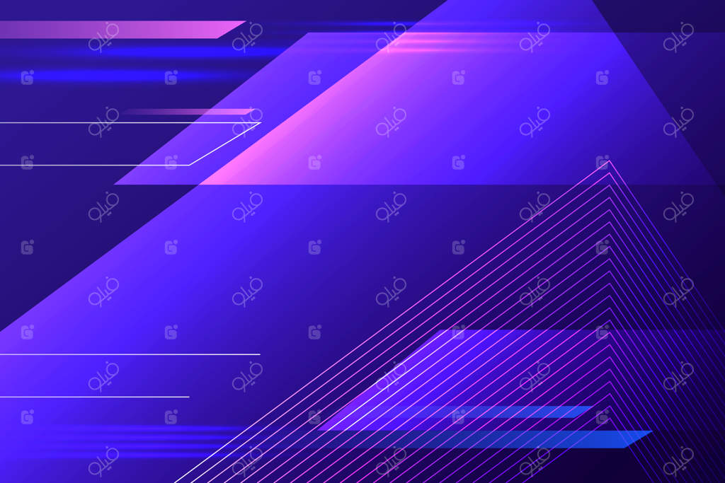 پس‌زمینه آینده‌نگر با خطوط سرعت