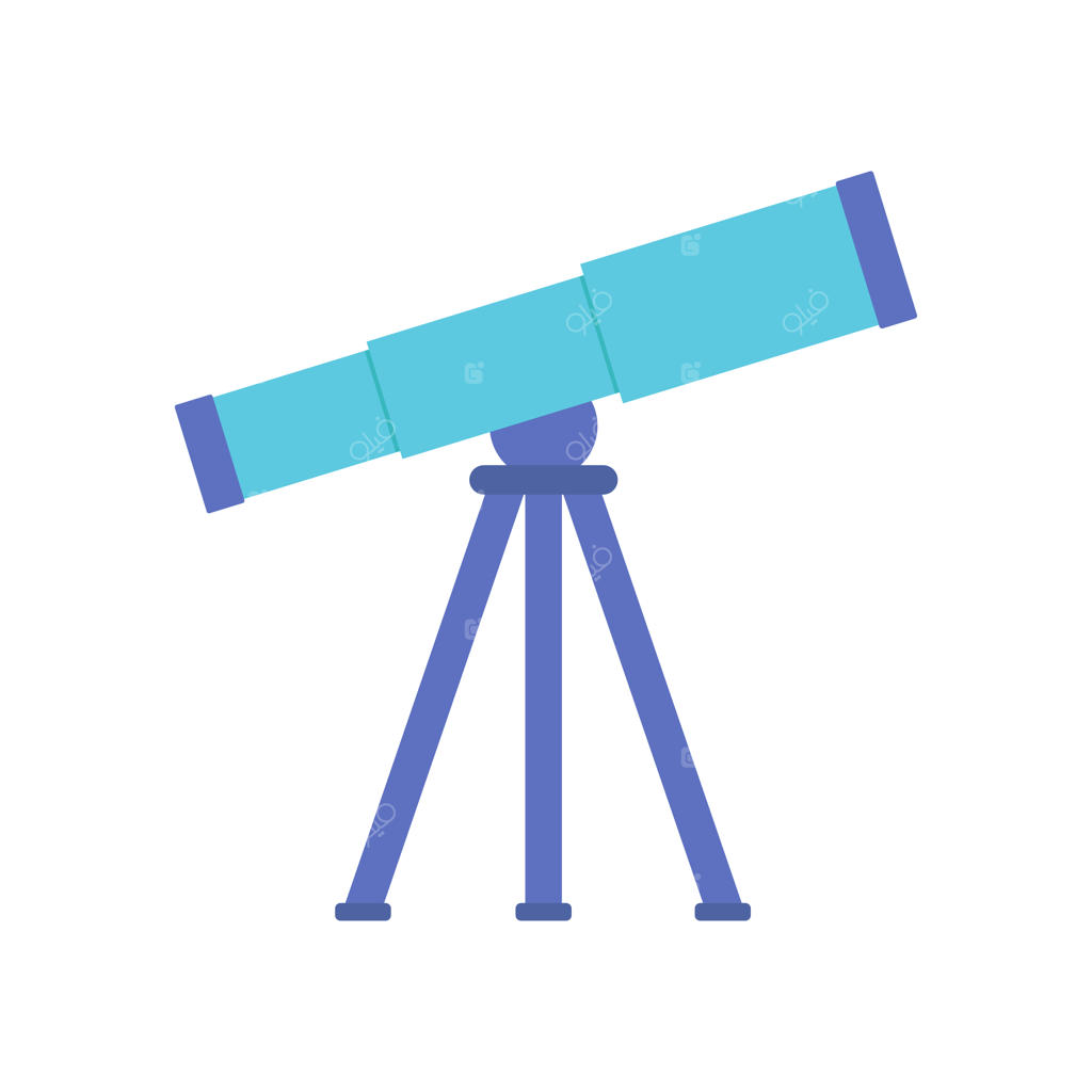 تلسکوپ تک‌چشمی آبی برای یادگیری نجوم در مدرسه