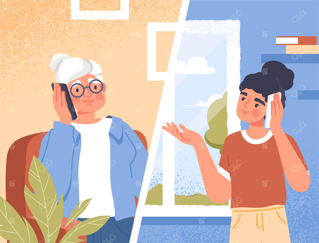 ارتباط مکالمه تلفنی