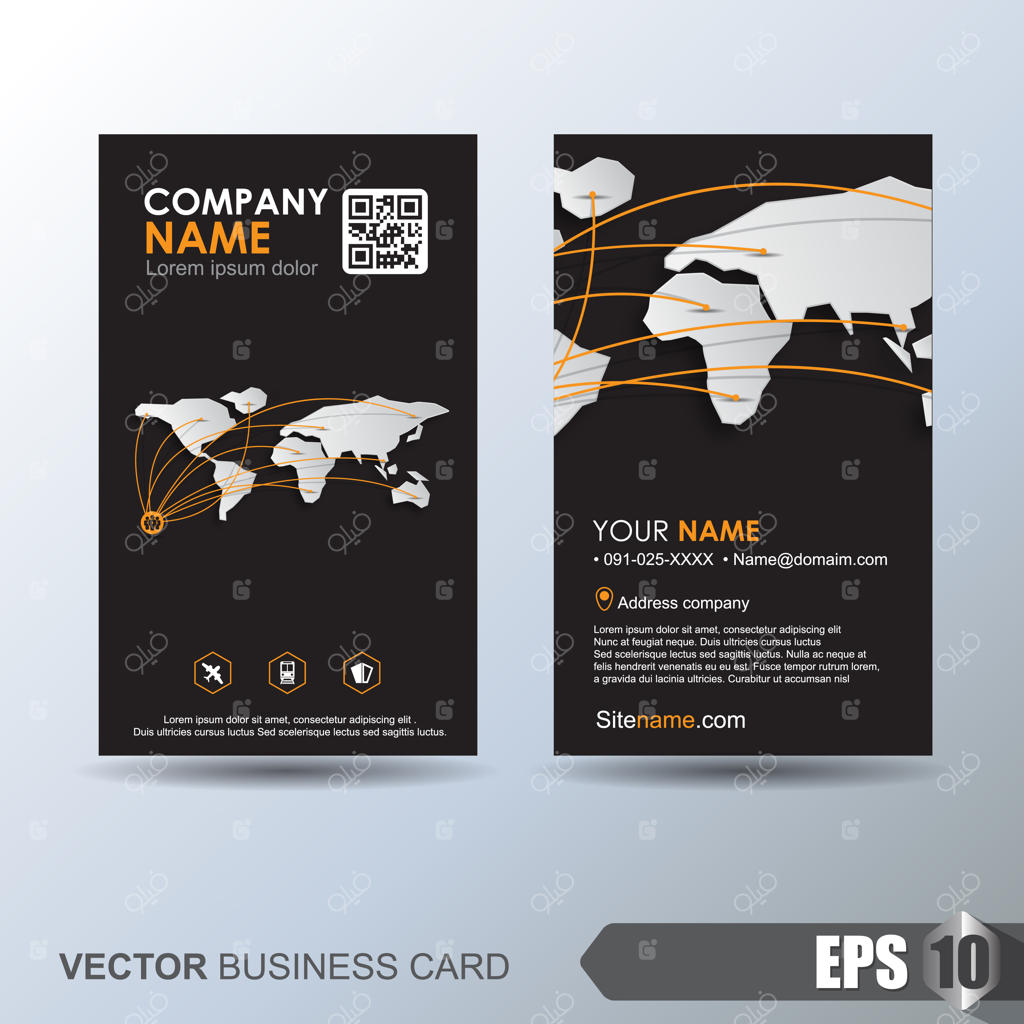 قالب کارت ویزیت