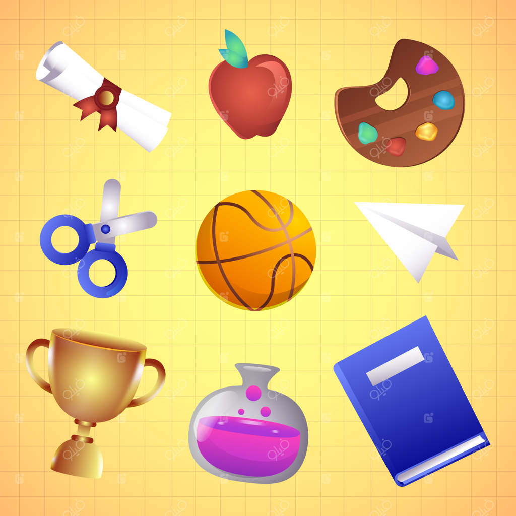 مجموعه المان‌های طراحی برای فصل بازگشایی مدارس