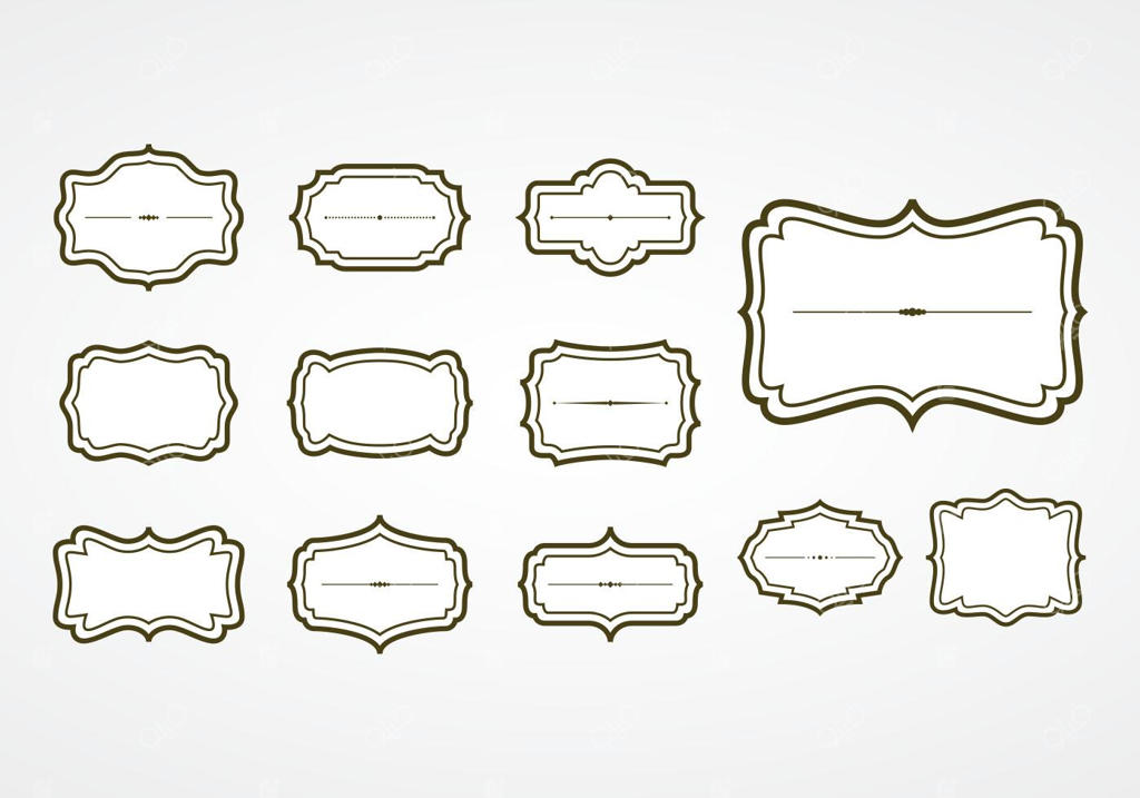 قاب‌های آنتیک کارتوش