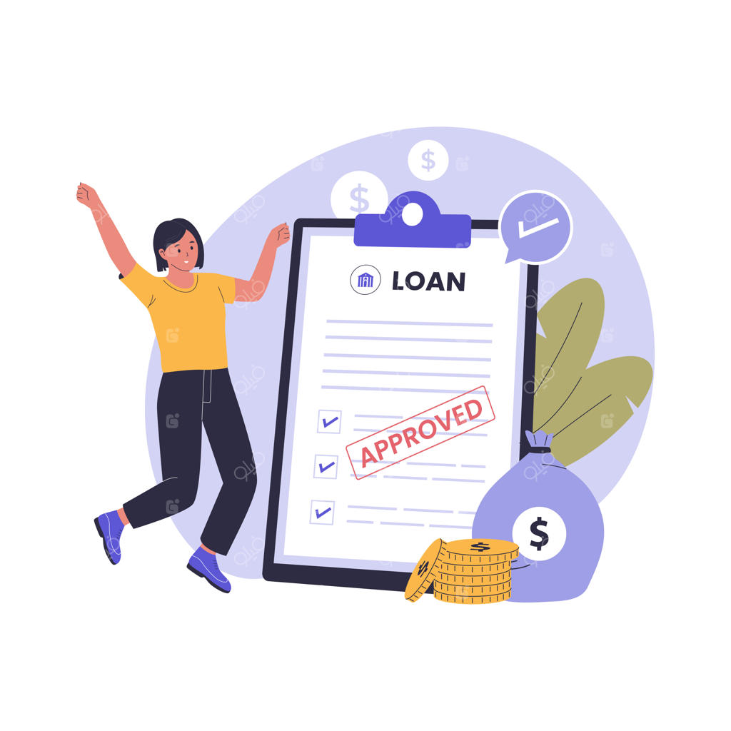 تصویرسازی تایید وام