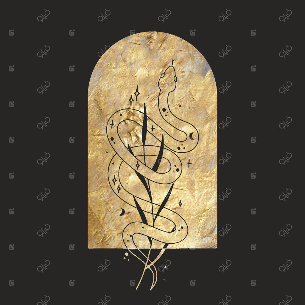 مجموعه‌ای از تصویرسازی وکتور مرحله‌های مختلف ماه و فعالیت‌ نور ماه به سبک حکاکی کلاسیک