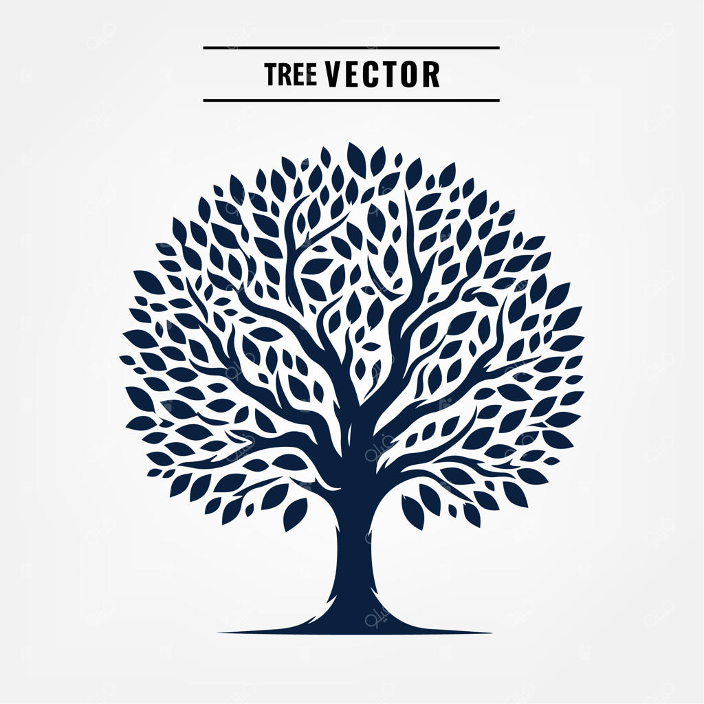 وکتور درخت