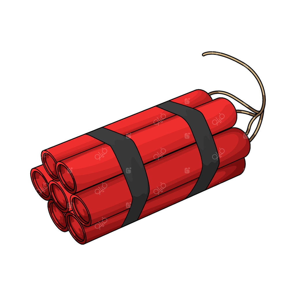 بمب دینامیت قرمز