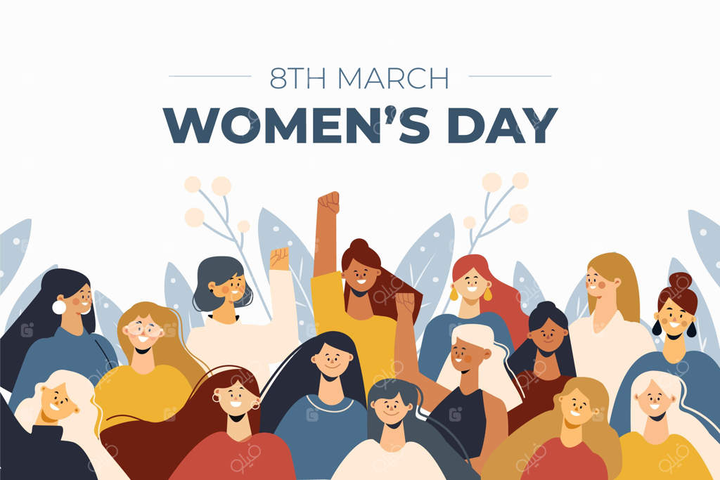 روز زن با طراحی مینیمال