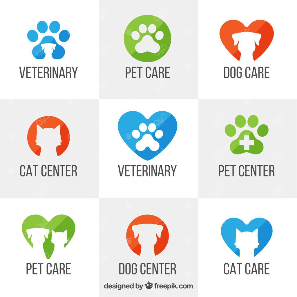 قالب‌های لوگوی دامپزشکی