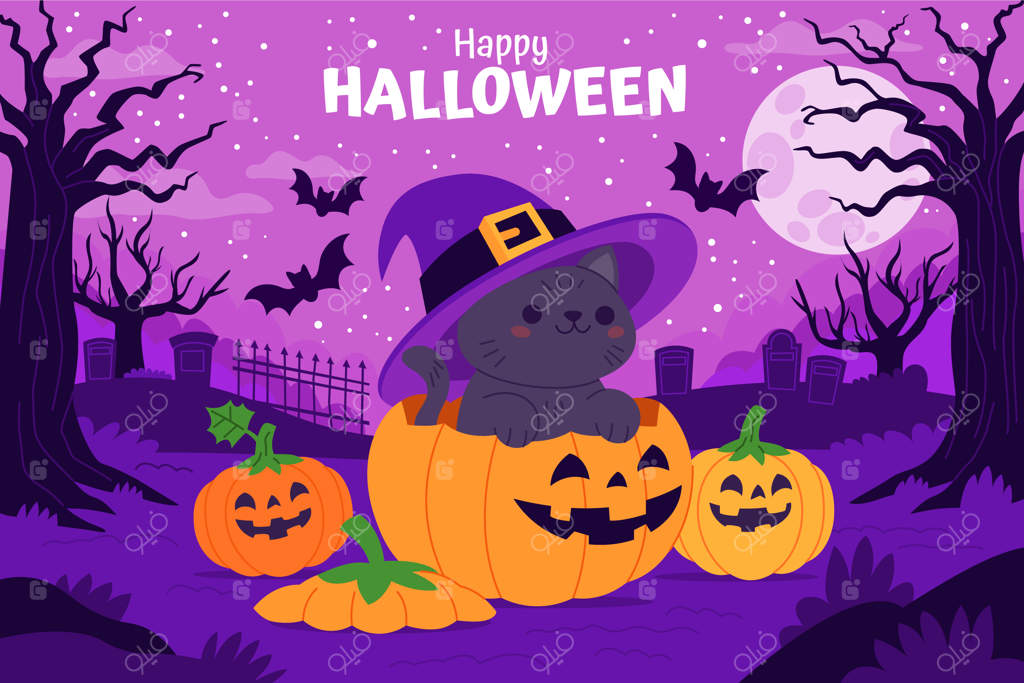 جشن فصل شاد هالووین مبارک!