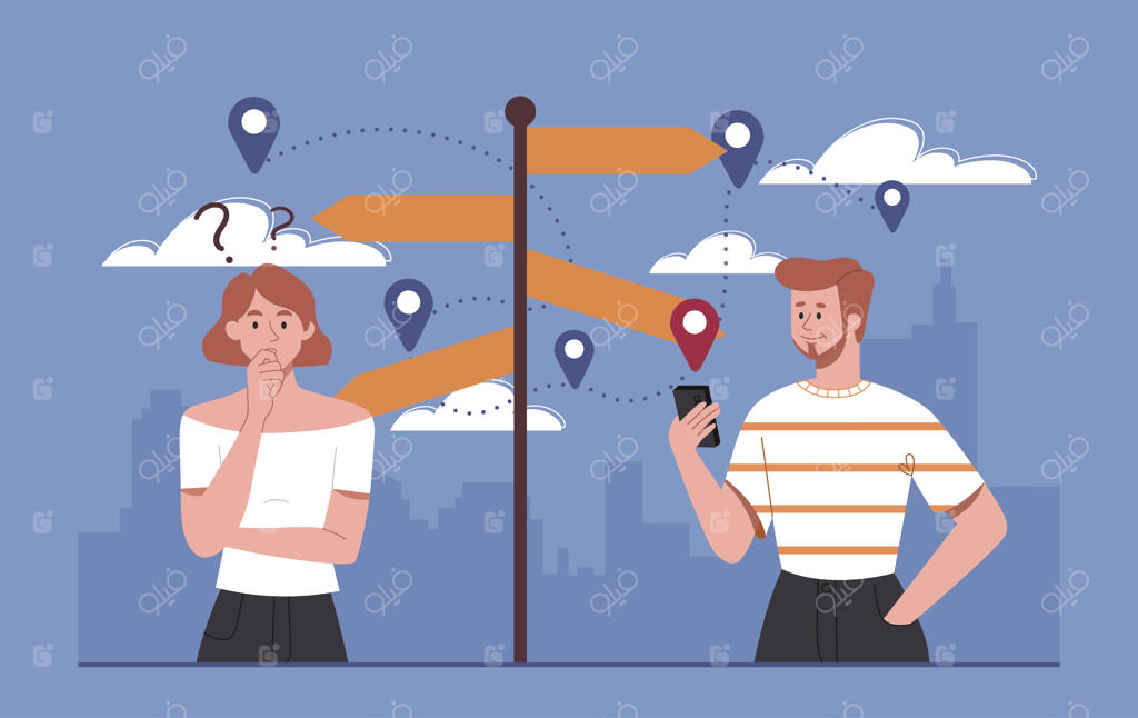 انتخاب مسیر توسط مردم