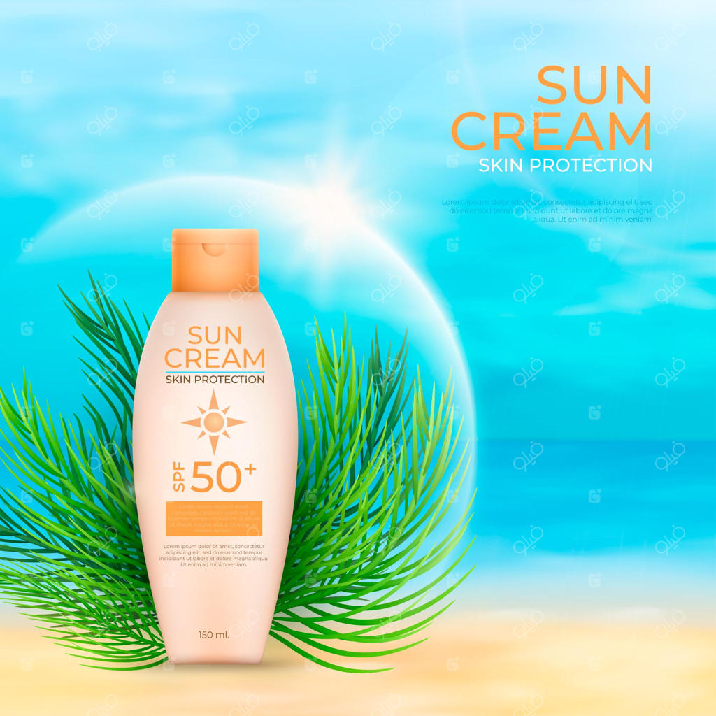 کرم ضدآفتاب با عصاره برگ گیاهان