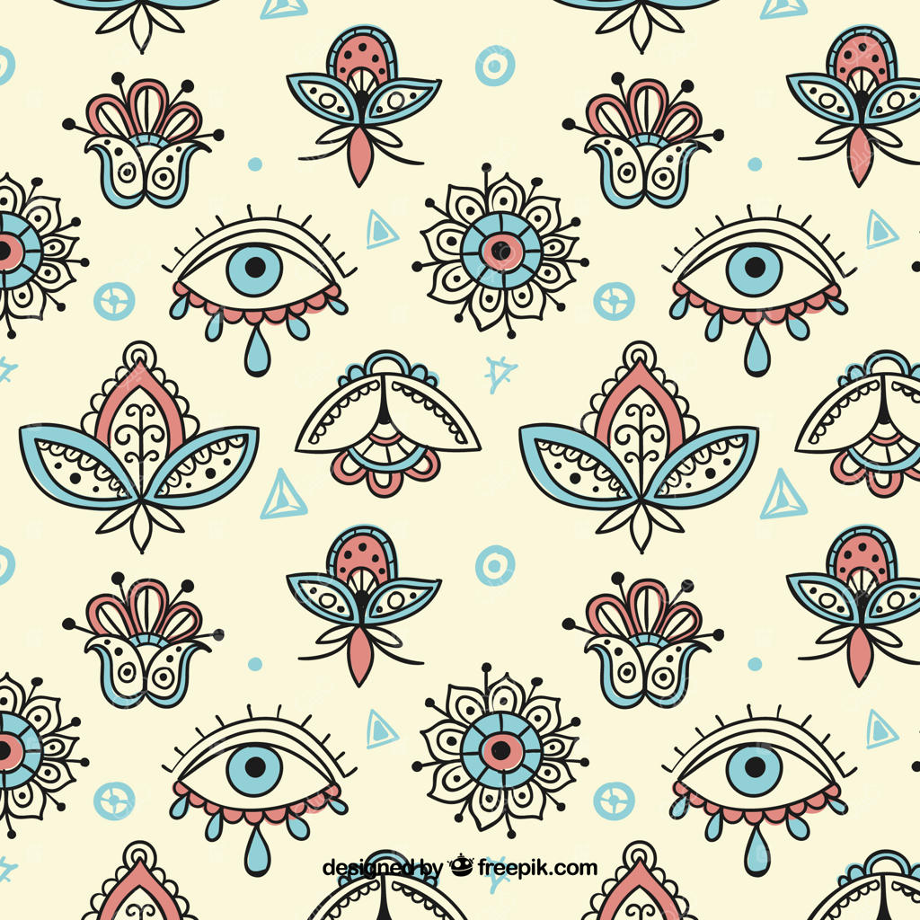 طرح بوهو با سبک هیپی