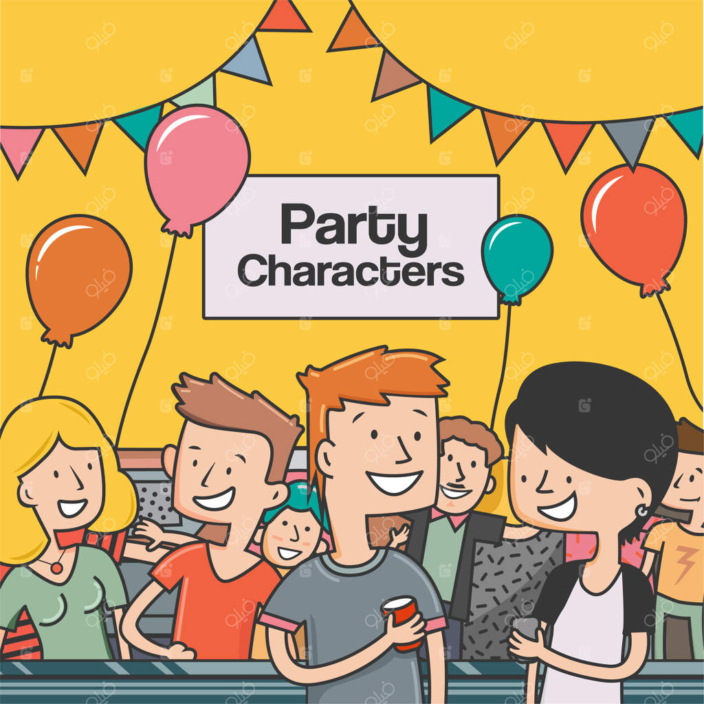 لذت بردن مردم در مهمانی