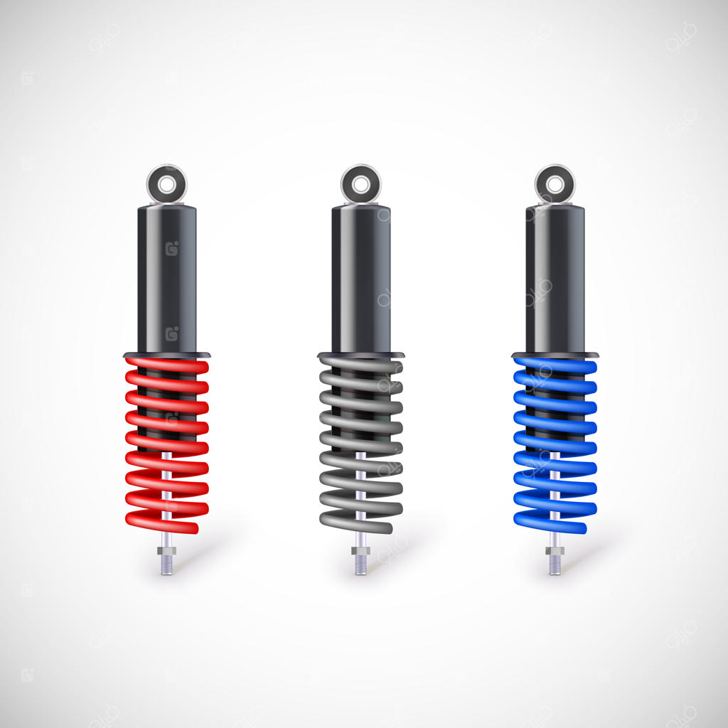 کمک فنر و فنر خودرو.