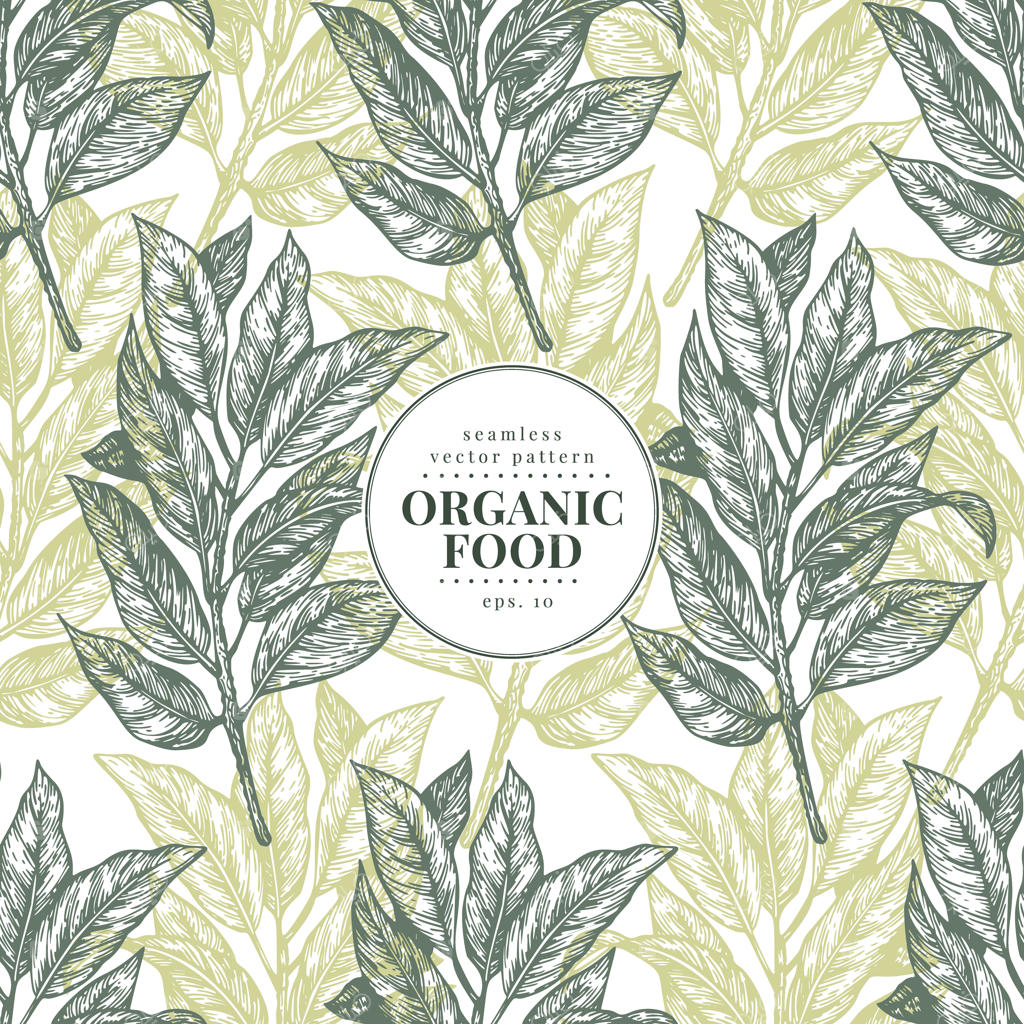 برگ بو: پترن یکپارچه وکتوری