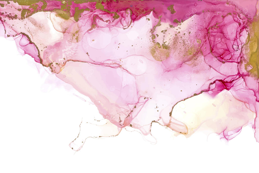 پس‌زمینه آبرنگی با فویل طلایی