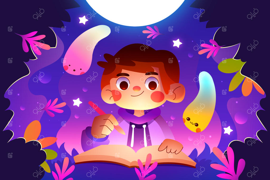 پس‌زمینه گرادینت تخیلی