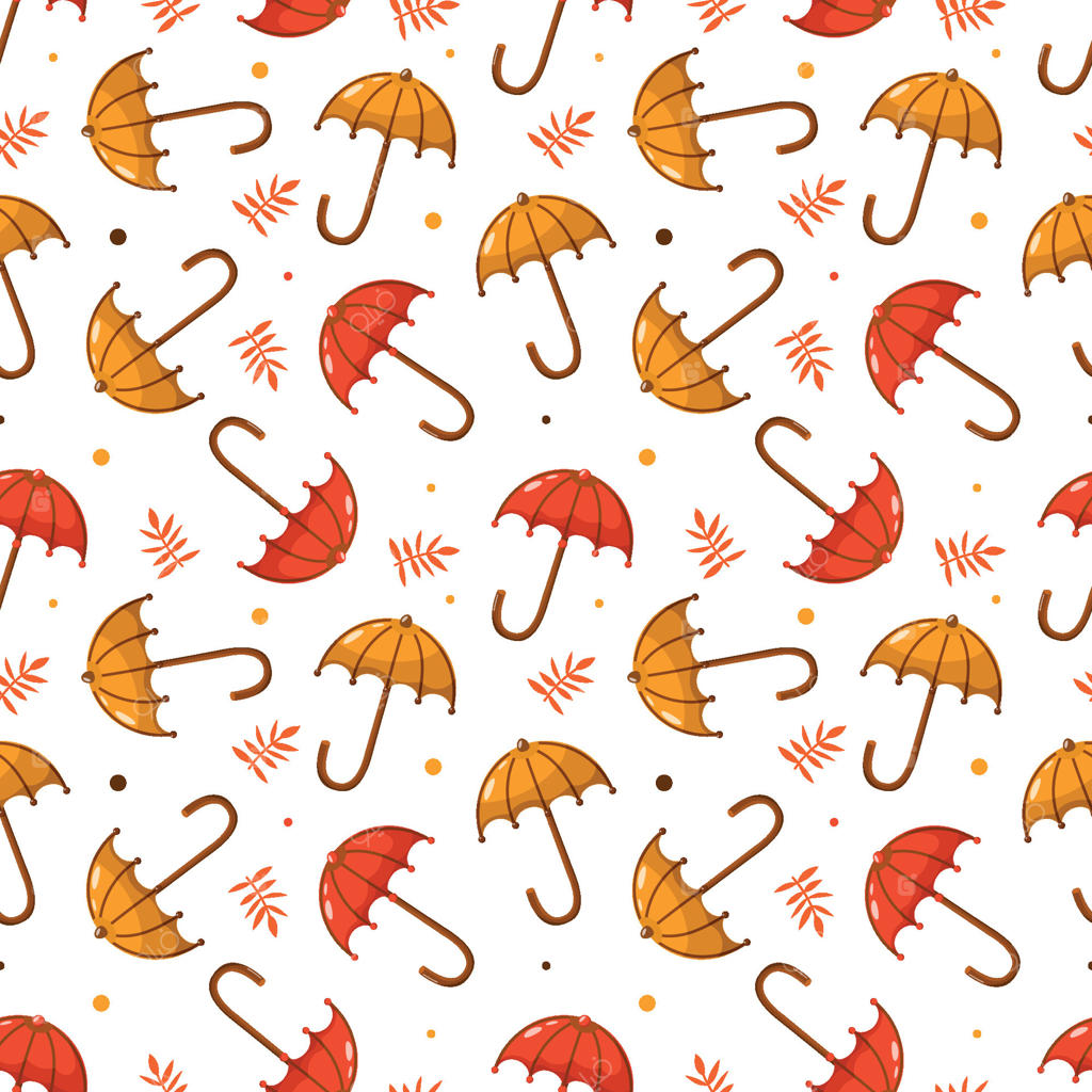 پترن چتر رنگارنگ برای