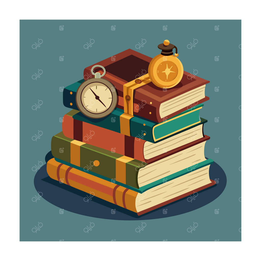 تصویرسازی کتاب‌ها به سبک تخت