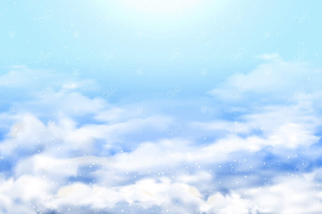 پس‌زمینه ابرهای واقعی