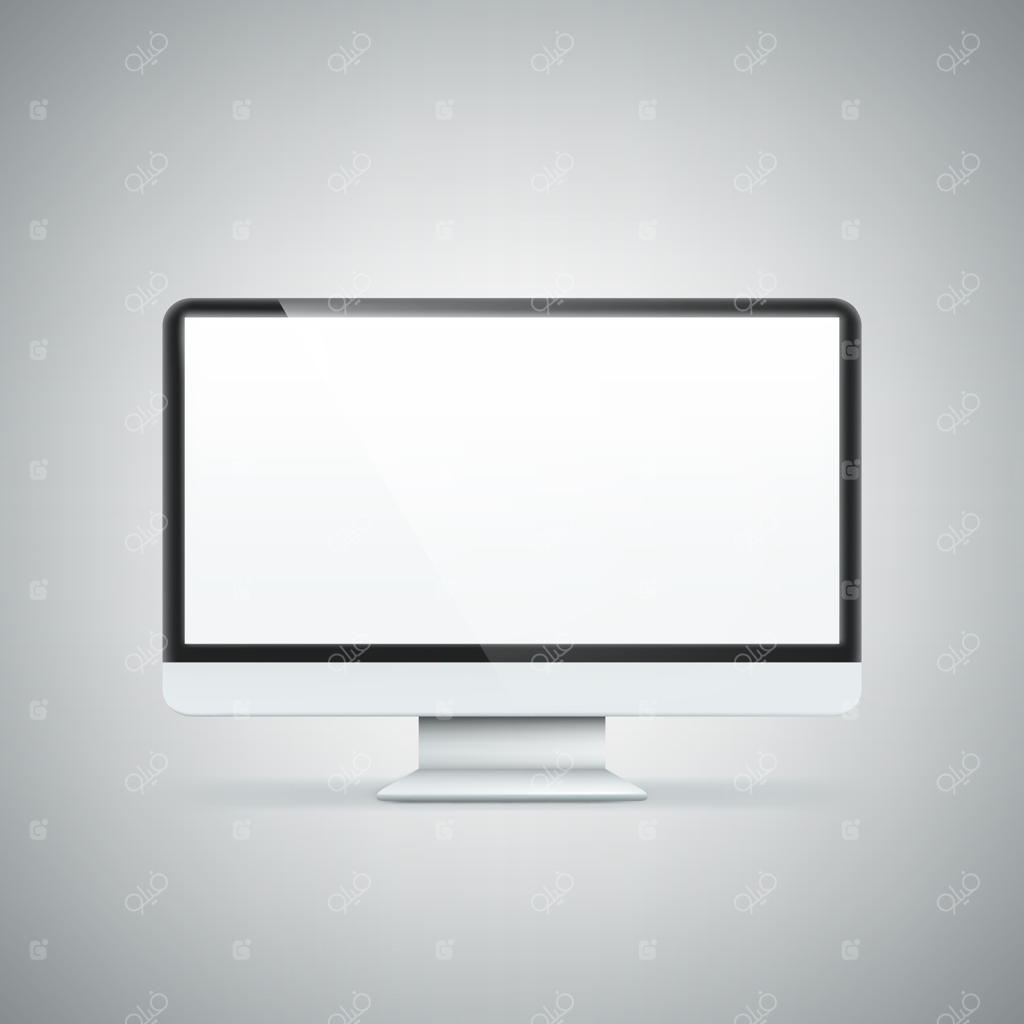 نمایشگر کامپیوتر: تصویر قرار گرفته بر پس‌زمینه