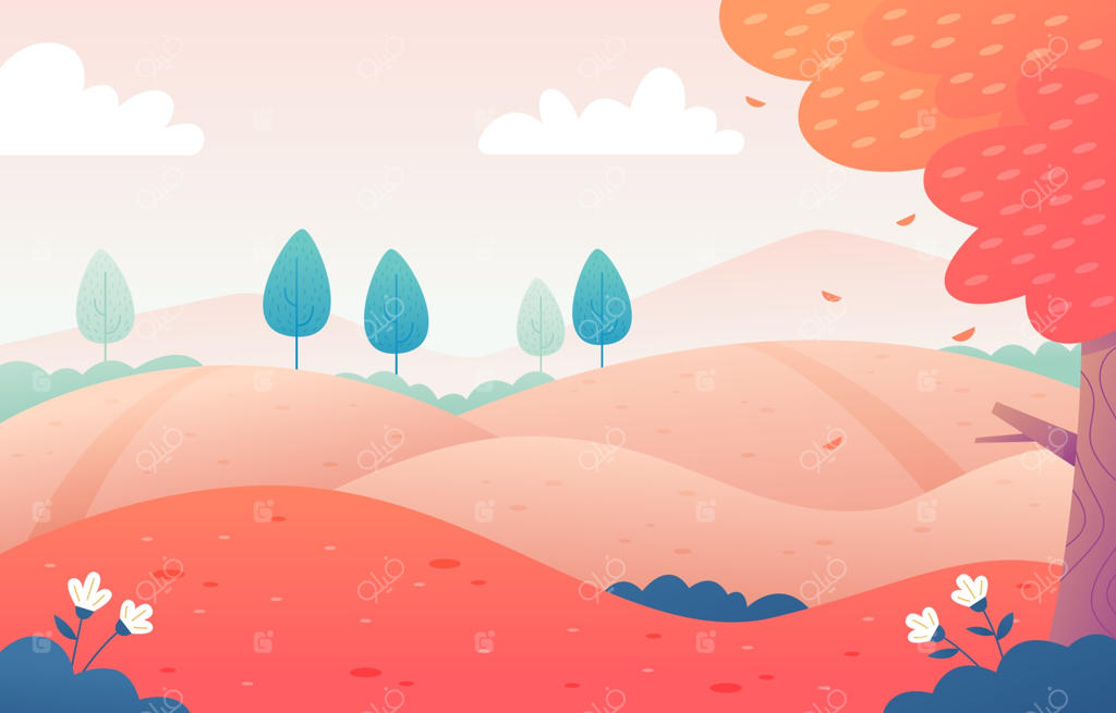 چشم‌انداز طبیعی فصل پاییز