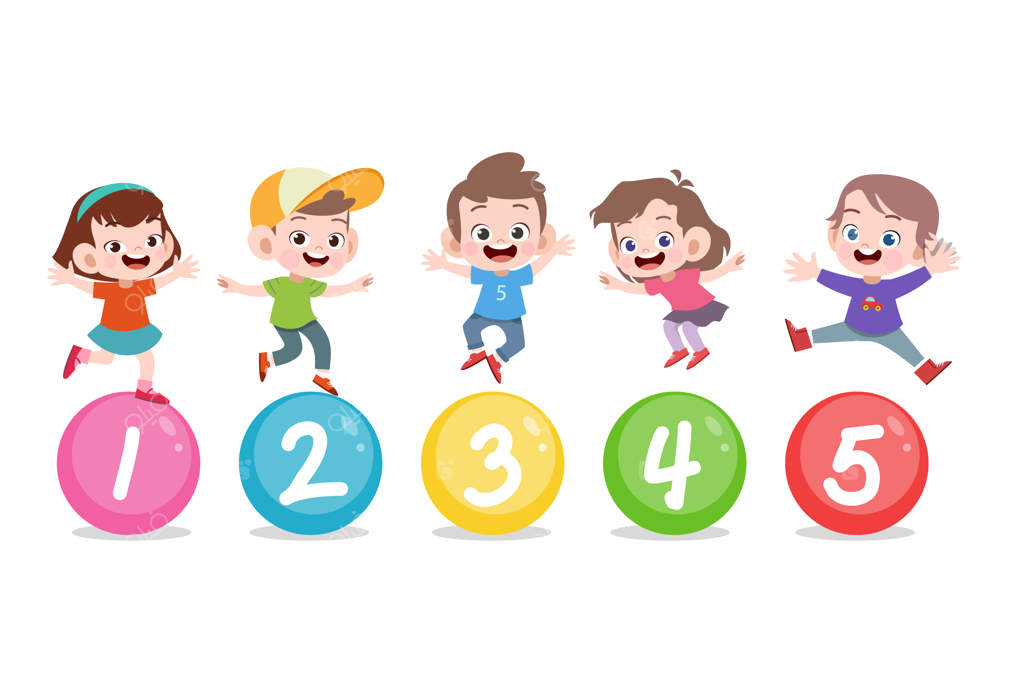 کودکان با عدد بانمک ۱۲۳