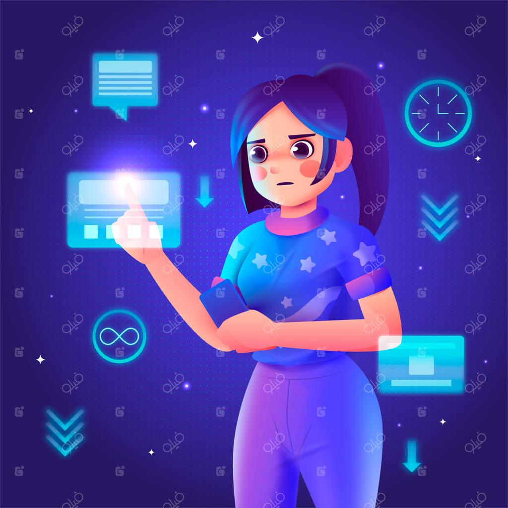 تصویرسازی پیمایش بی‌پایان با گرادیانت