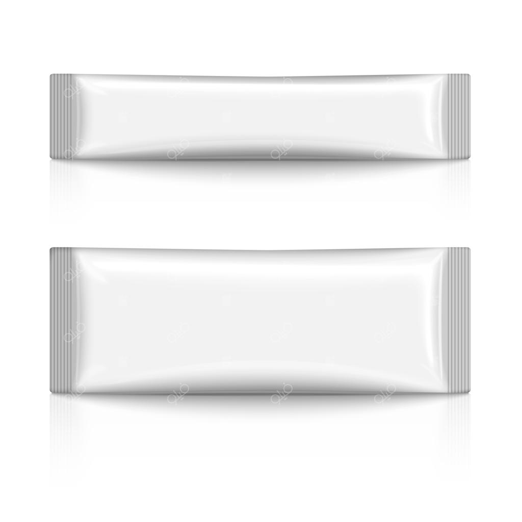 بسته‌بندی پلاستیکی سفید برای قهوه، شکر، نمک و ادویه‌ها، به‌صورت جداگانه