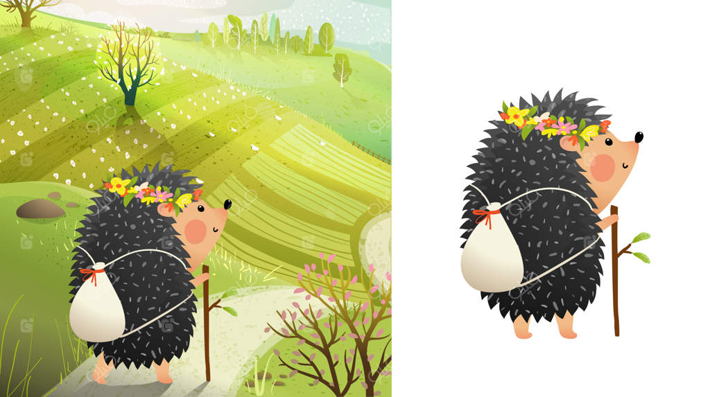 ماجراجویی سفر کودکان با کوله‌پشتی جوجه‌تیغی