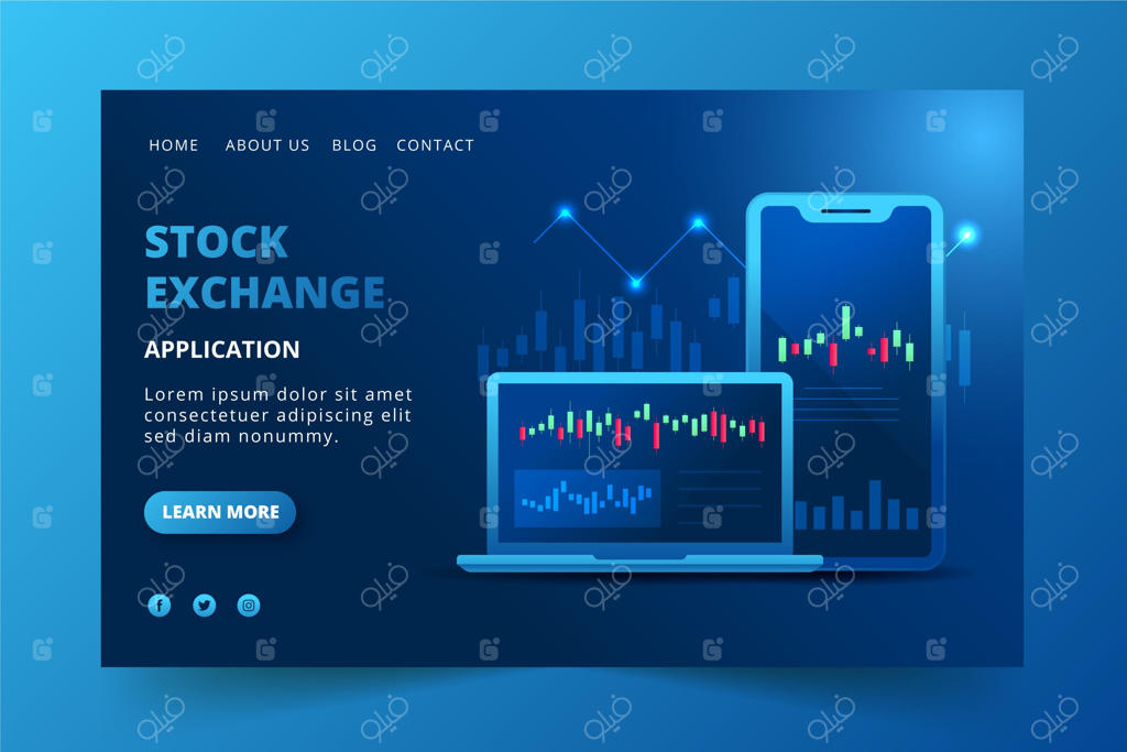 صفحه ورود به اپلیکیشن بورس