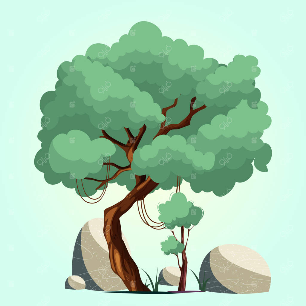 درخت آرام جنگل