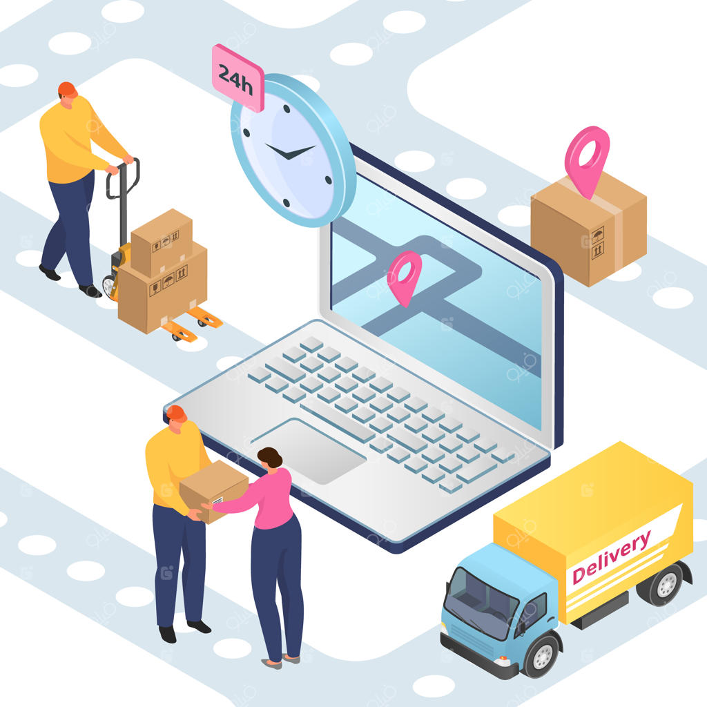 تحویل و لجستیک، حمل و نقل بار، ارسال بسته‌ها به صورت ایزومتریک