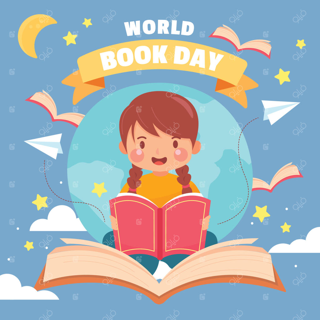 شگفت‌زدگی کودکان از کتابی که او می‌خواند