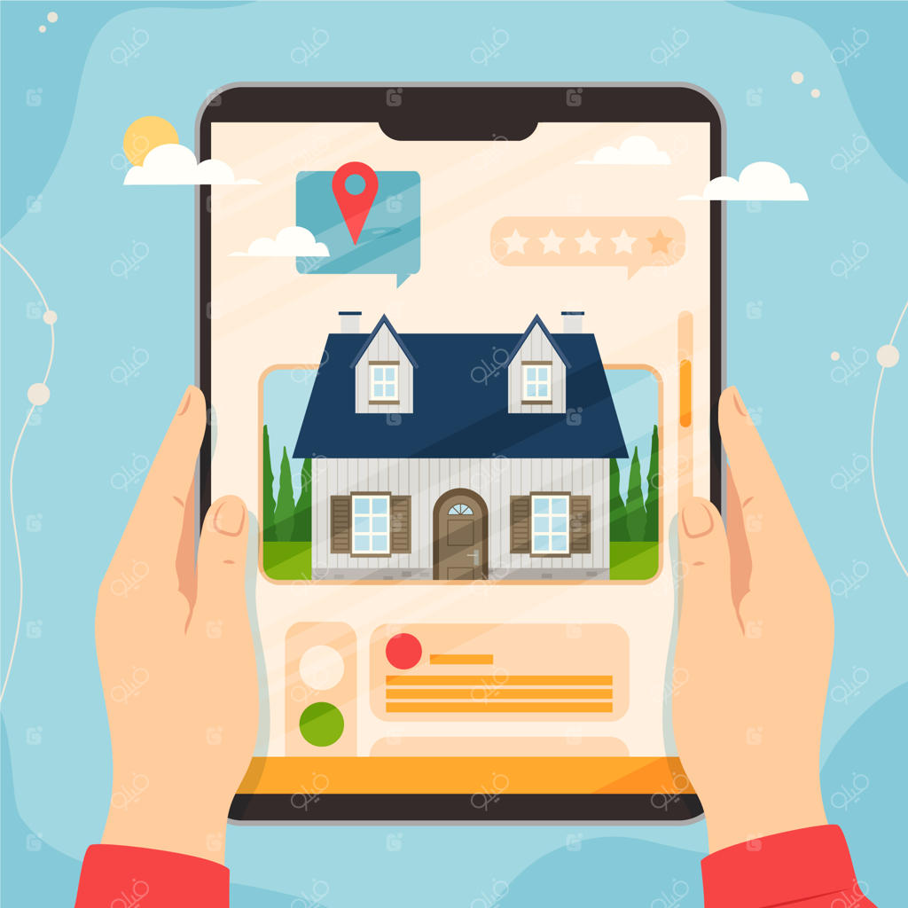 تصویرسازی املاک به سبک تخت