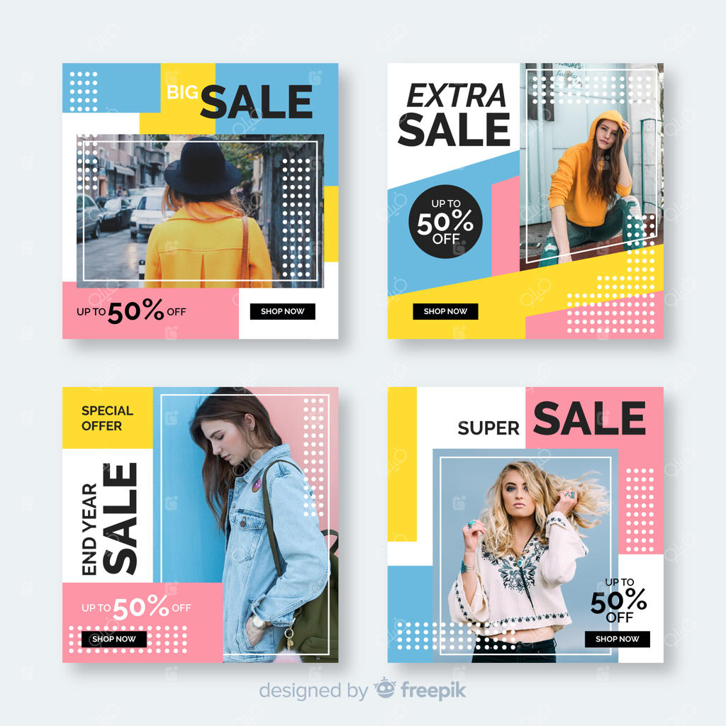 فروش ویژه استوری‌های مد انتزاعی در اینستاگرام