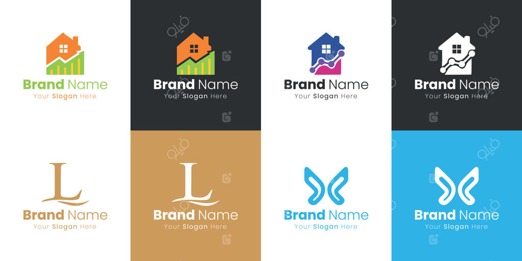 طراحی لوگو الهام‌بخش برای هویت برند و تصاویر خلاقانه شما